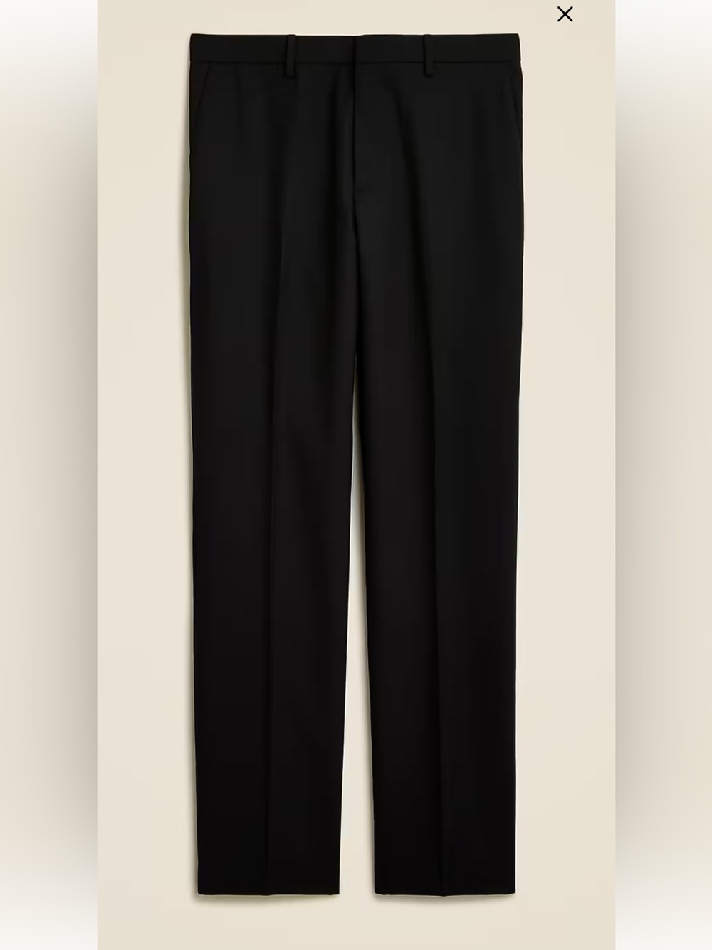 NWT! J.Crew Bowery Navy dress pant in wool blend. Men’s 36X32
